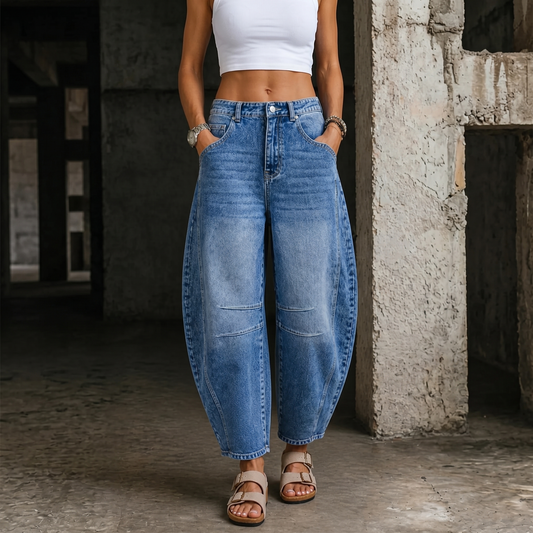 Linda | Jeans mit ausgestelltem Bein