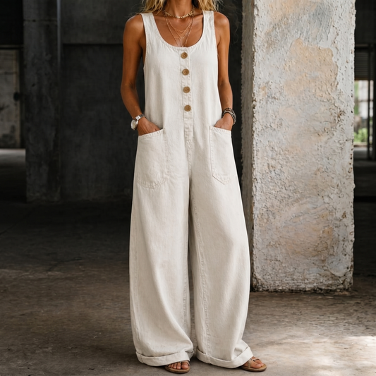 Willy | Vintage Prane Jeanslatzhose