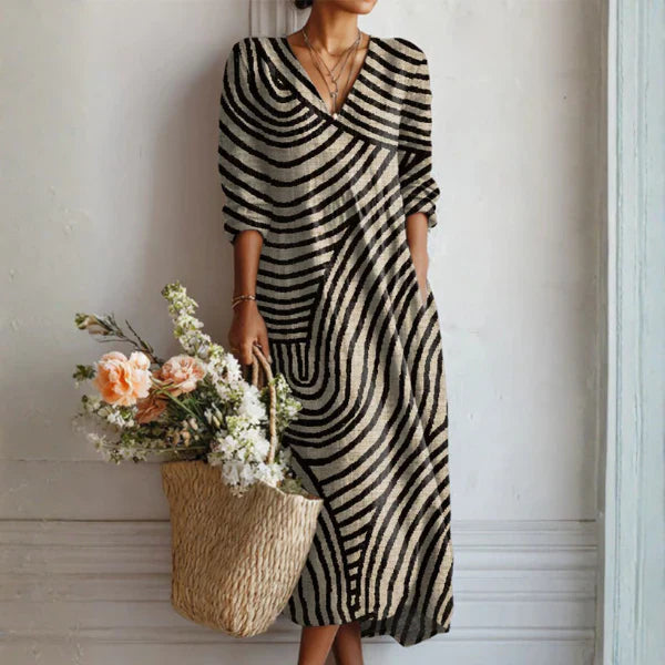 Langes Bohemian Kleid
