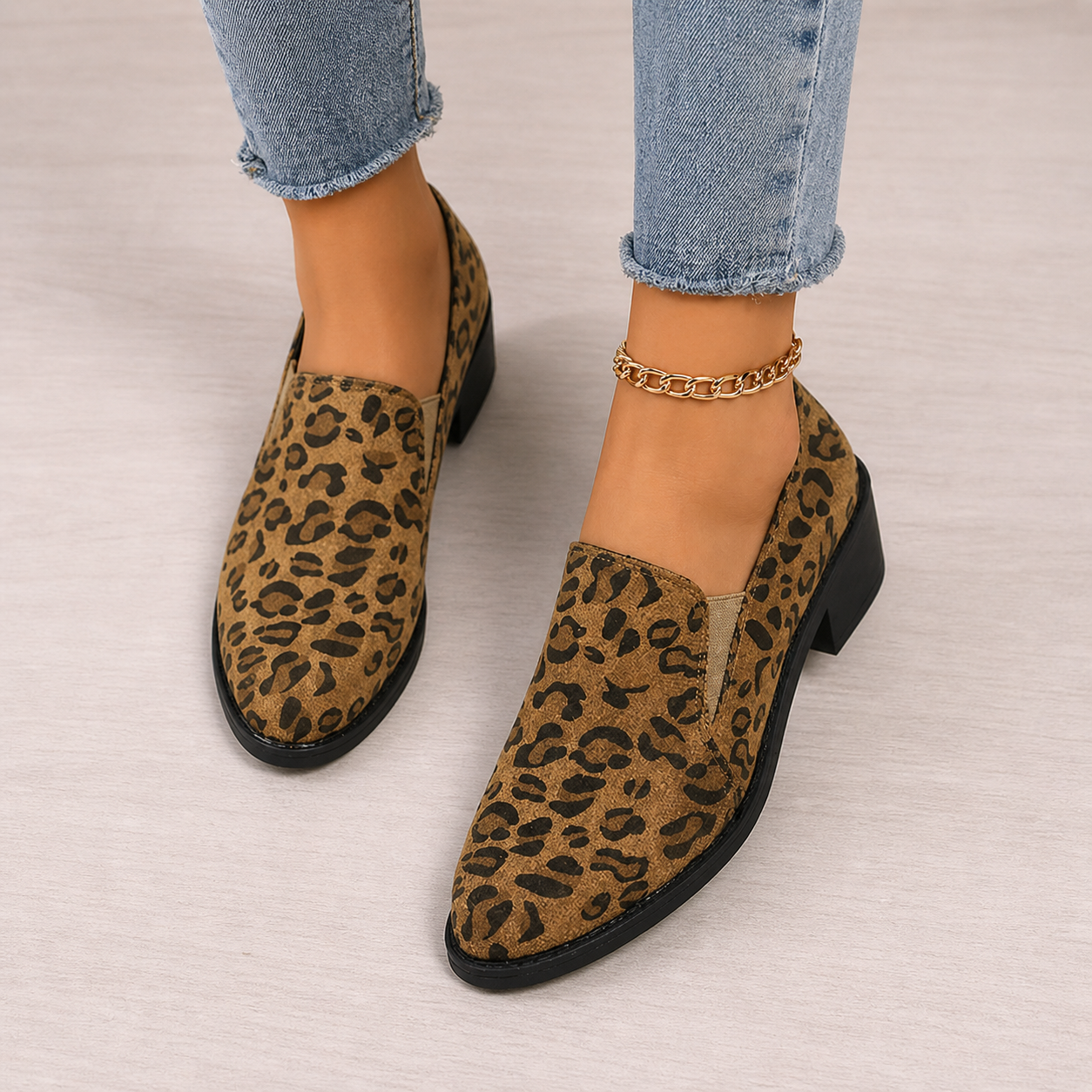 Angélique™ | Leopardenmokassin