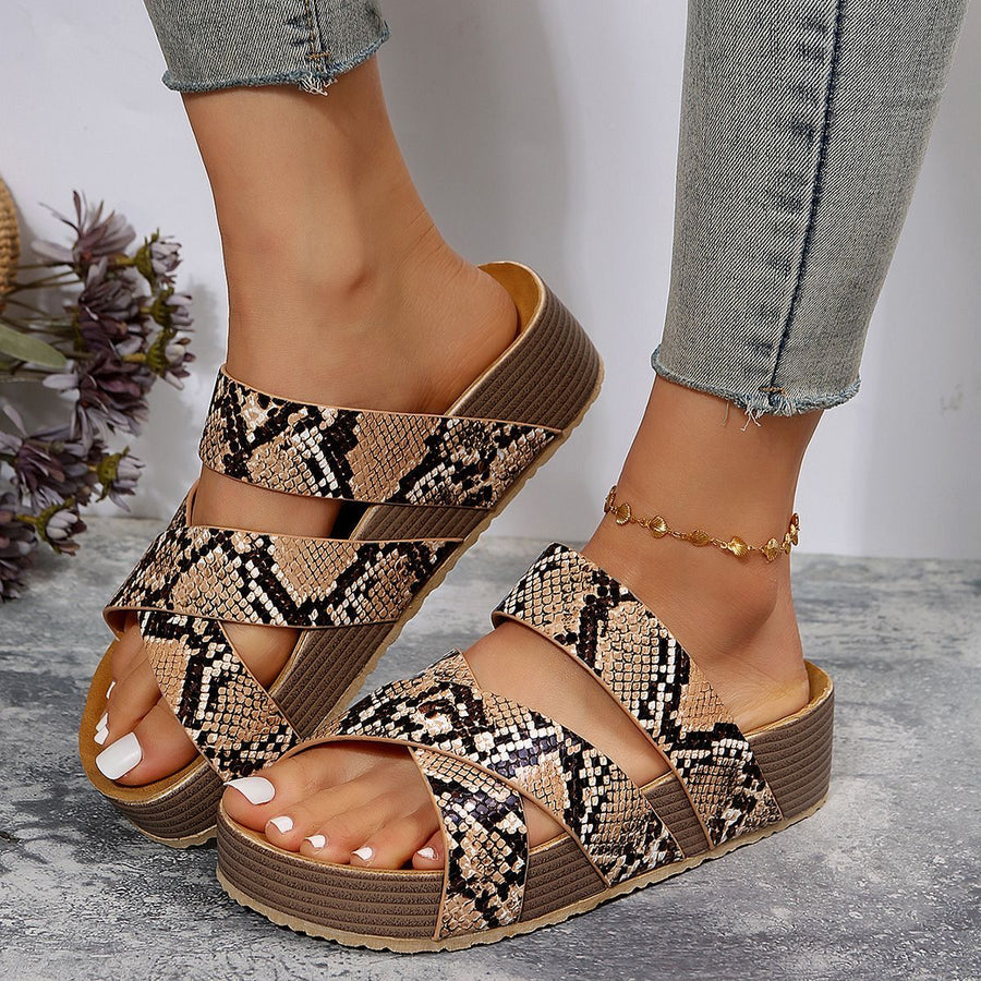 Elegante Gewebte Sandalen