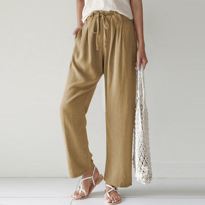 Vara - Relaxed Fit Hosen mit Verstellbarem Bund