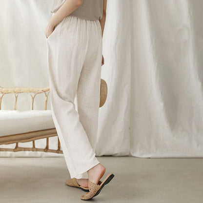 Vara - Relaxed Fit Hosen mit Verstellbarem Bund
