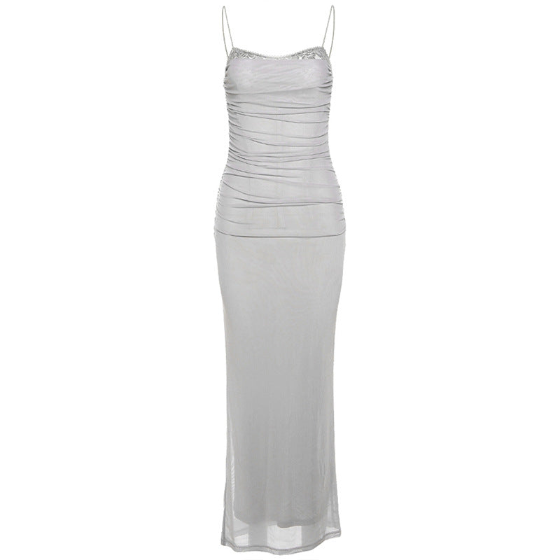 Elegantes Himmelblaues Kleid