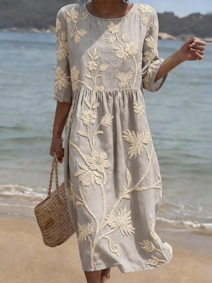 Perdita | Damen Freizeitkleid mit floralem Muster