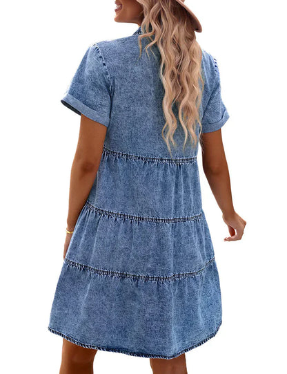 Jane | Jeanshemdkleid