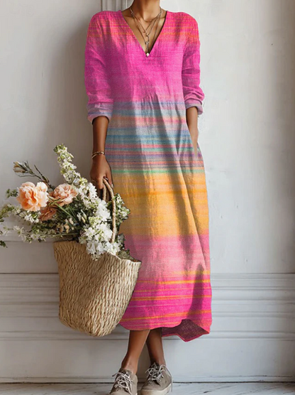 Blythe | Langes Boho-Kleid