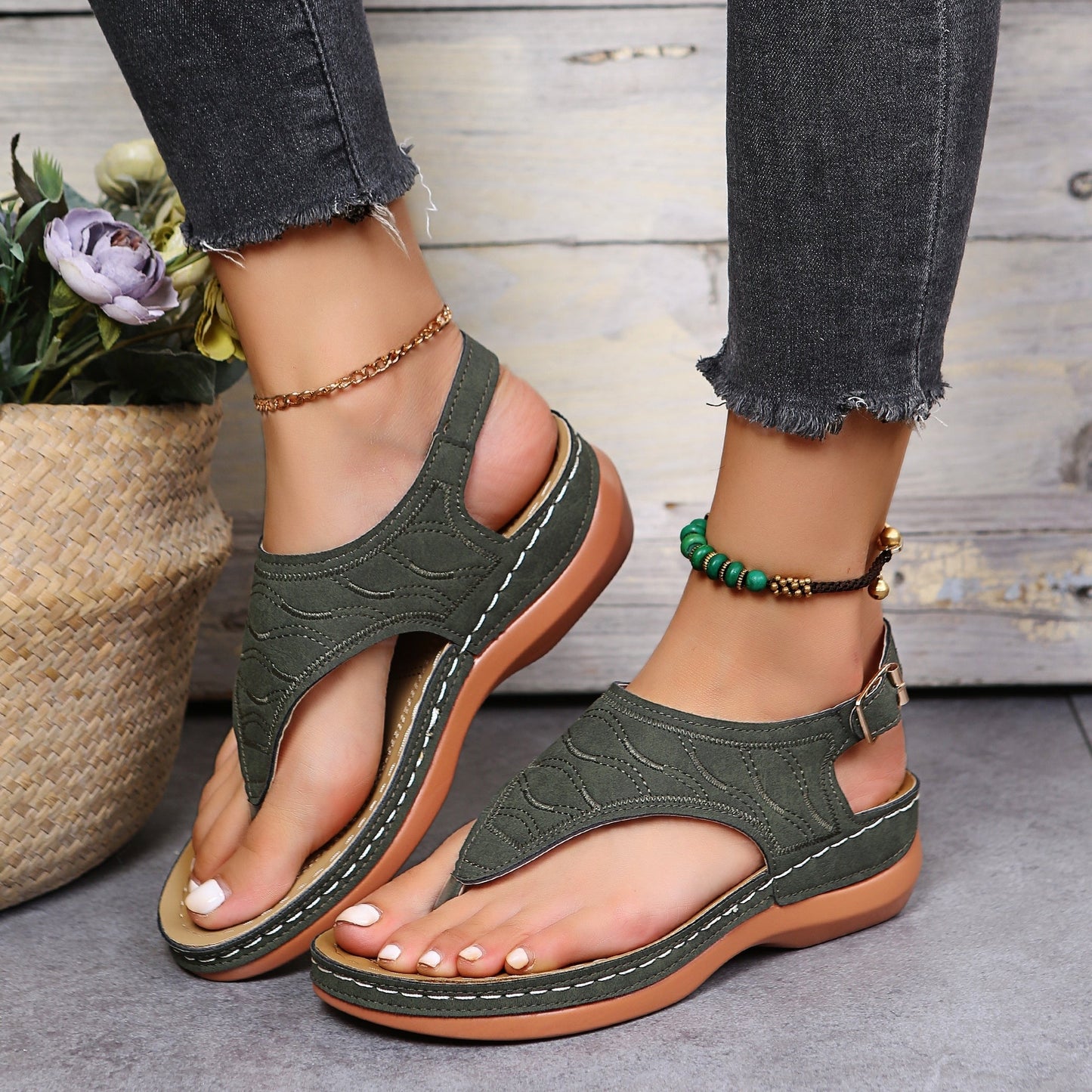 Ergonomische Komfortsandalen Clara