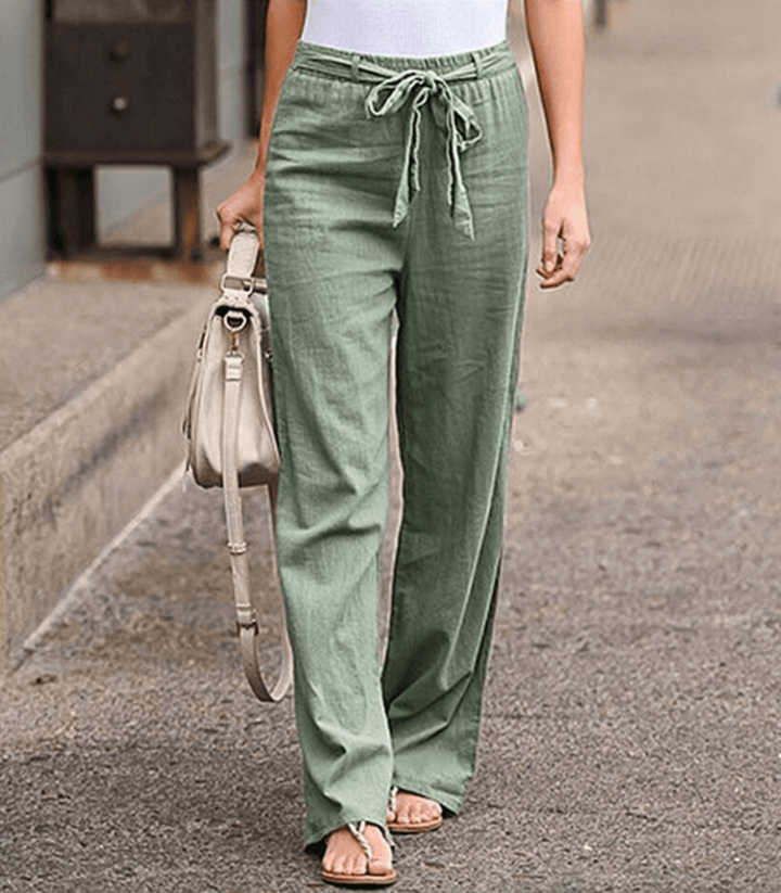 Joleen - Relaxed Pants für Frauen mit Kordelzug und Elastischem Bund