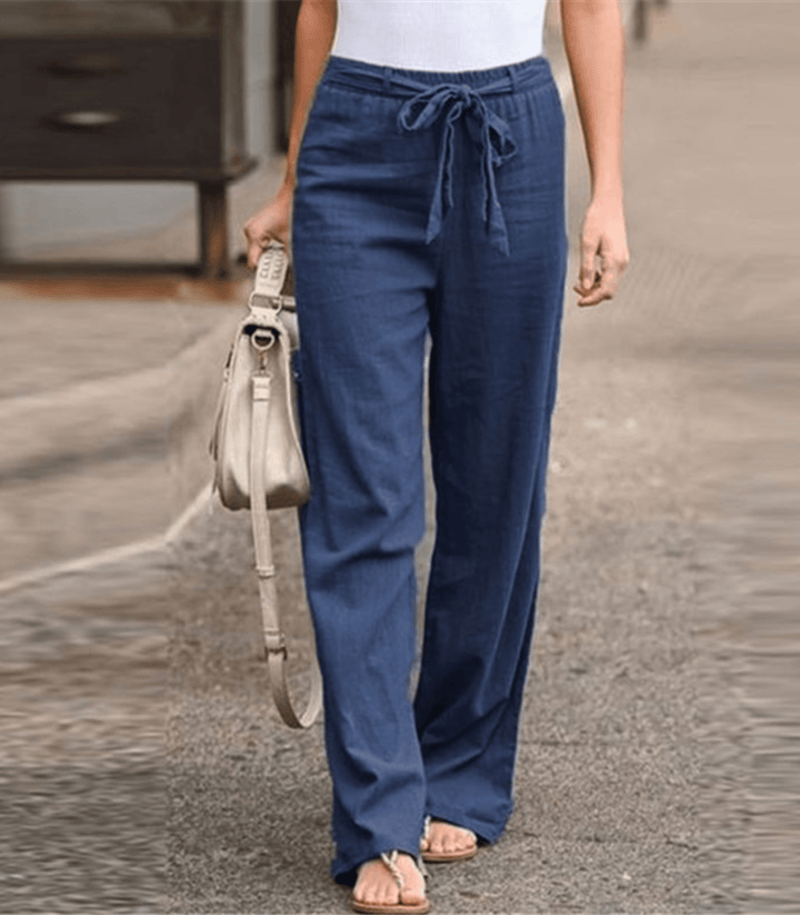 Joleen - Relaxed Pants für Frauen mit Kordelzug und Elastischem Bund