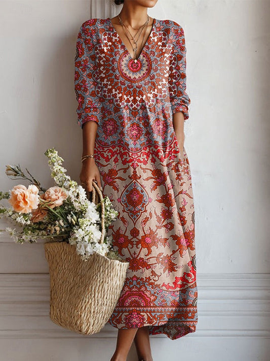 Bohemian Langkleid