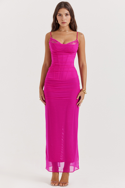 Elegantes Himmelblaues Kleid