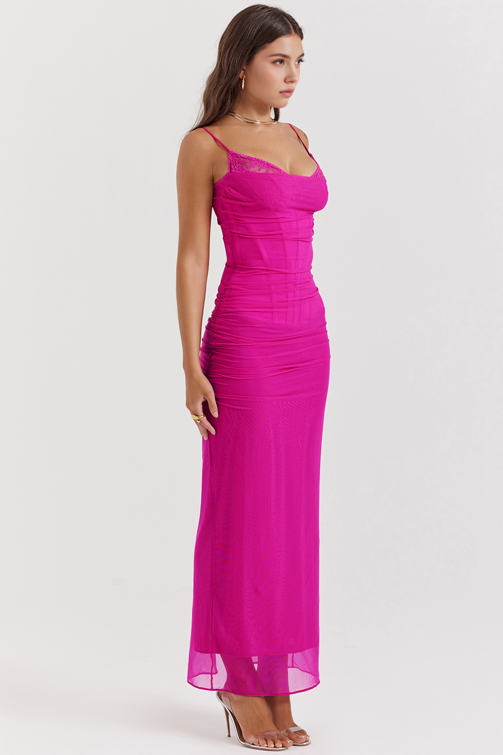 Elegantes Himmelblaues Kleid