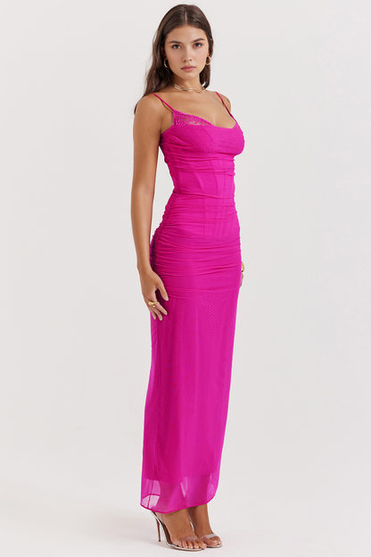 Elegantes Himmelblaues Kleid