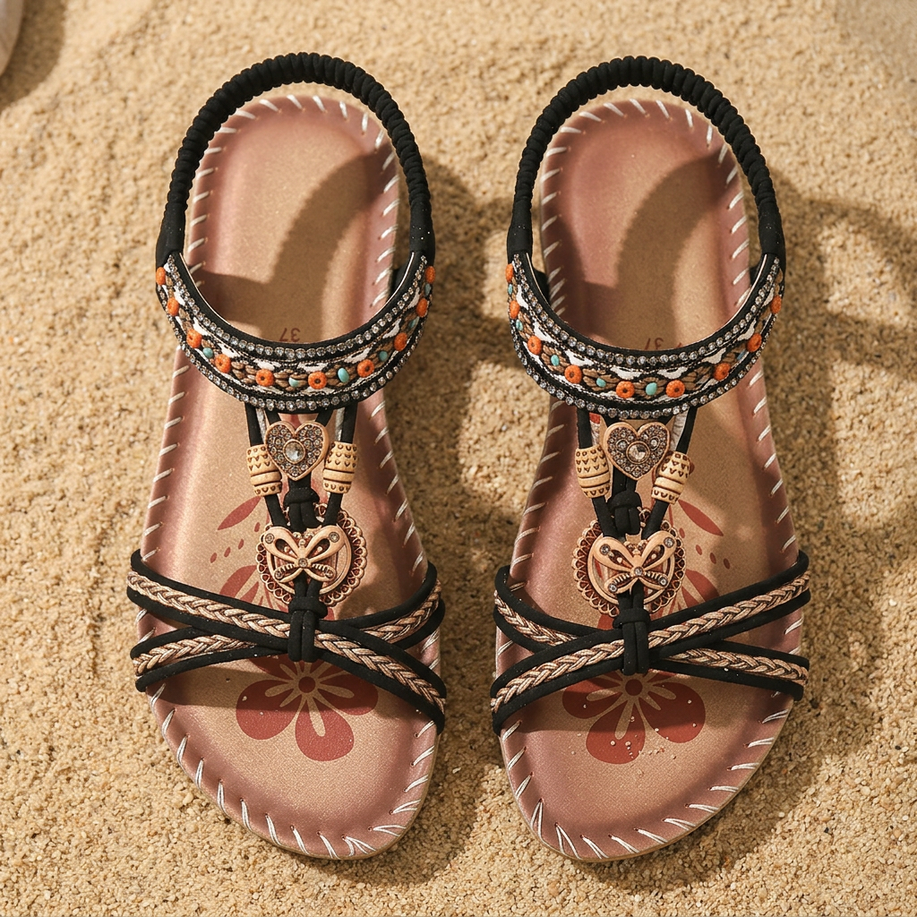 Bohemian Sandalen Assunta Komfort