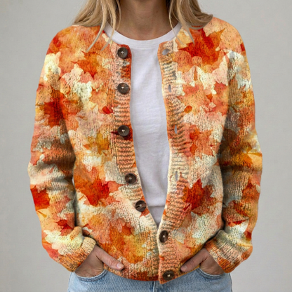 Briarwood | Vintage Print Cardigan Pullover