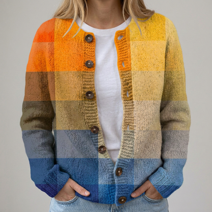 Emma | Herbst Floral Cardigan
