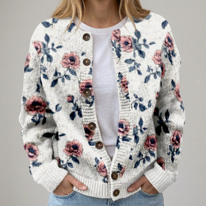 Mika | Herbst Floral Cardigan