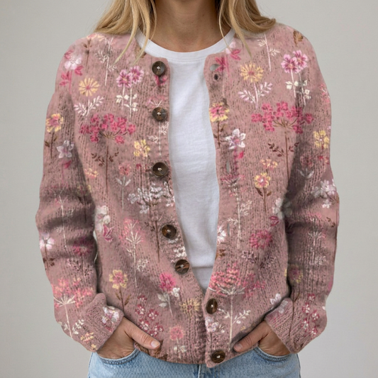 Mina | Herbst Floral Cardigan