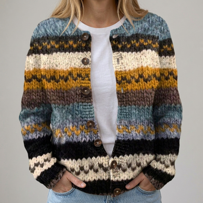 Emilia | Herbst Floral Cardigan