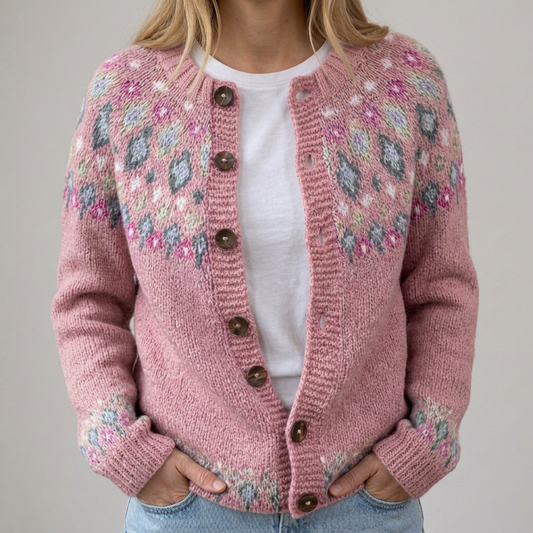 Mia | Herbst Floral Cardigan