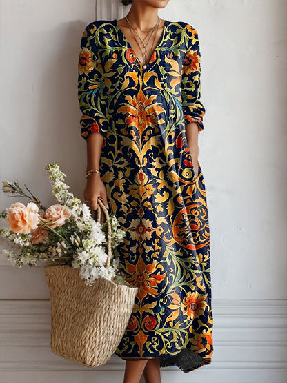 Calla | Langes Bohemian Kleid
