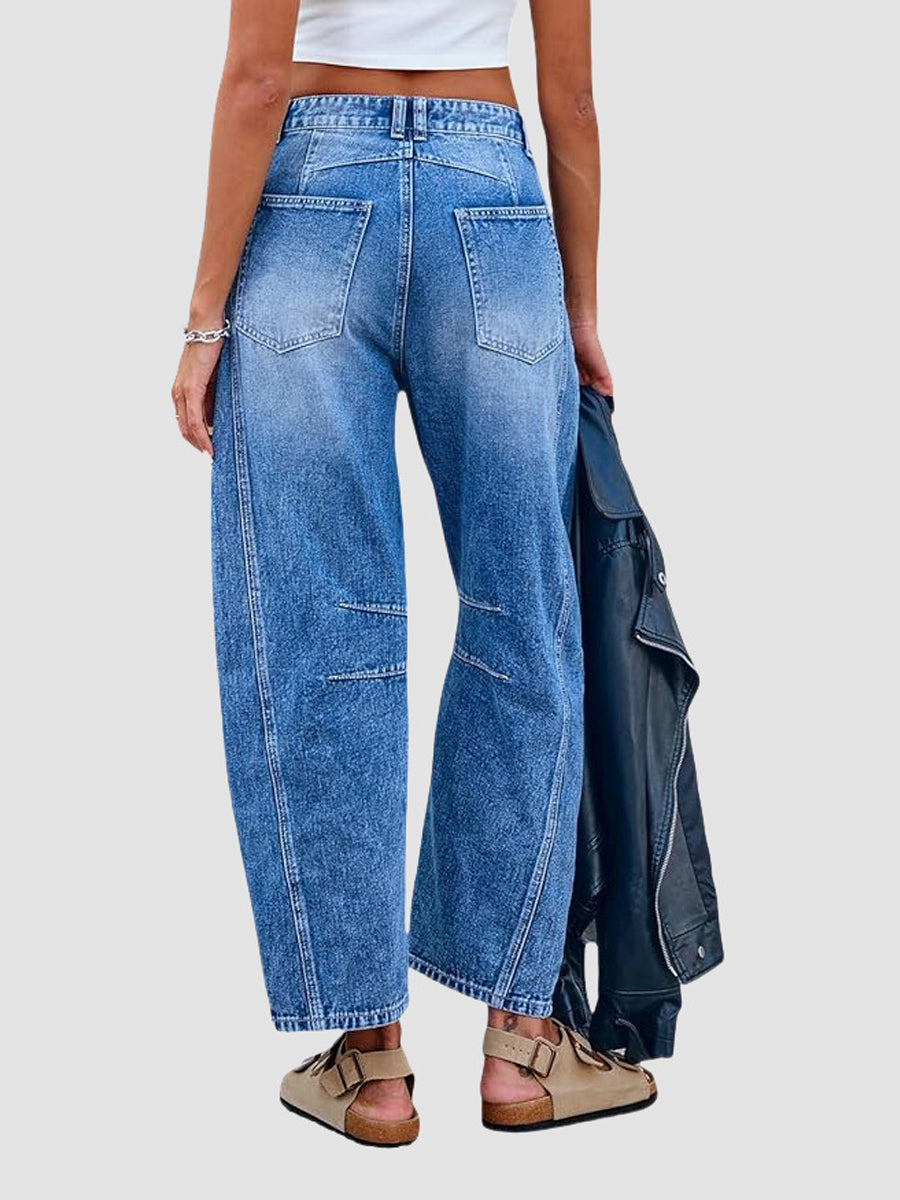 Linda | Jeans mit ausgestelltem Bein