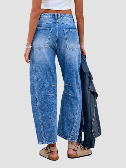 Linda | Jeans mit ausgestelltem Bein
